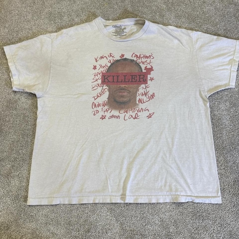 Afresh Culture Killer Hip Hop T-Shirt 2X Streetwear Graphic Tee